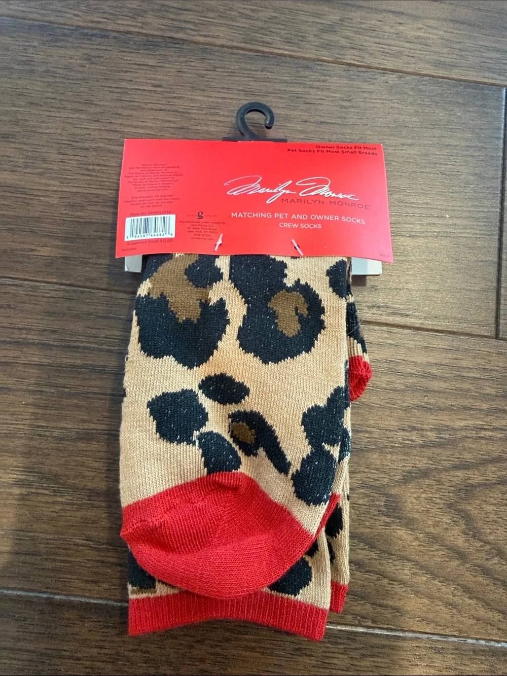 Marilyn Monroe Matching Pet & Owner Socks  NWT -  C3-206
